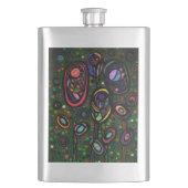 Bloemen met patroon flacon (Voorkant)