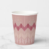 Bloemen met roze papieren bekers (Rechts)