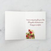 Bloemen. Met Sympathie Kaart (Binnen)