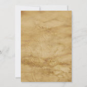 Bloemen met textiel save the date (Achterkant)