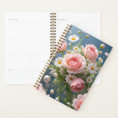 Bloemen met tijdloze extravagante elegantie planner (Display)