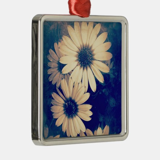 Bloemen Metalen Ornament (Rechts)