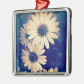 Bloemen Metalen Ornament (Links)