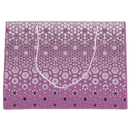 Bloemen metamorfosepatroon groot cadeauzakje