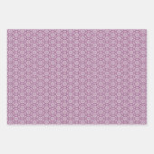 Bloemen metamorfosepatroon inpakpapier vel (Voorkant 2)