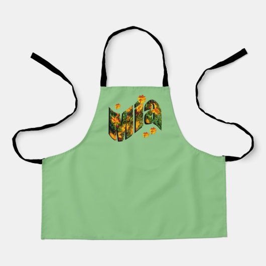 Bloemen Mia Naam, Schort (Voorkant)