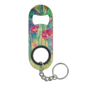 Bloemen Mini Flessenopener (Achterkant)