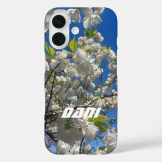 Bloemen mobiele telefoonhoes iPhone 16 hoesje