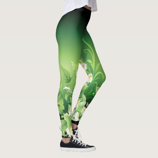 Bloemen Mode 7 Leggings (Rechts)