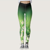 Bloemen Mode 7 Leggings (Voorkant)