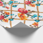 bloemen mode ontwerpbloem,olie,schilderij; cadeaupapier (Hoek)