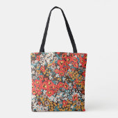 Bloemen Mode: Spring Dress Print. Tote Bag (Achterkant)