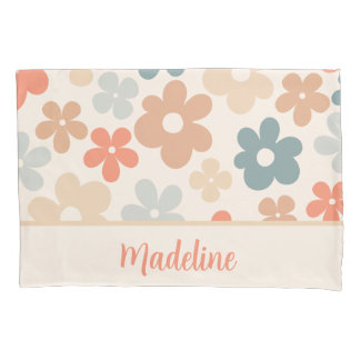 Bloemen Modern Schattige Ontwerp Gepersonaliseerde Kussensloop