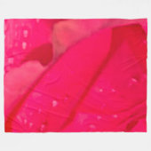 Bloemen moderne fleece deken, groot 60" x 80" deken (Voorkant (Horizontaal))