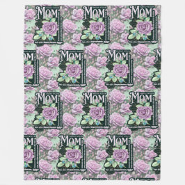 Bloemen Moeder Definitie All Over Print Fleece Deken