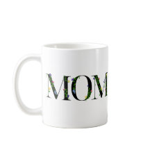 Bloemen moeder Mok, cadeau met wilde bloemen