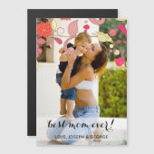  bloemen Moederdag Fotokaart (Voorkant / Achterkant)