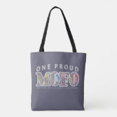 Bloemen Moederdag humor Tote Bag (Achterkant)