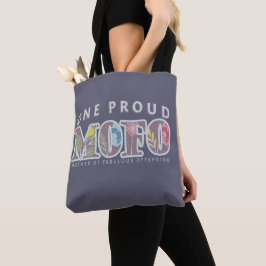 Bloemen Moederdag humor Tote Bag