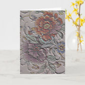  Bloemen Moederdag Kaart (Gele Bloem)