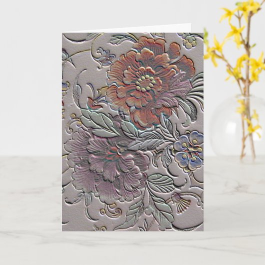  Bloemen Moederdag Kaart (Gele Bloem)