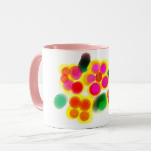 Bloemen moederdag mok (Voorkant links)