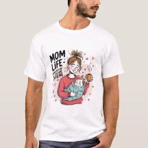 Bloemen Moederdag T-shirt
