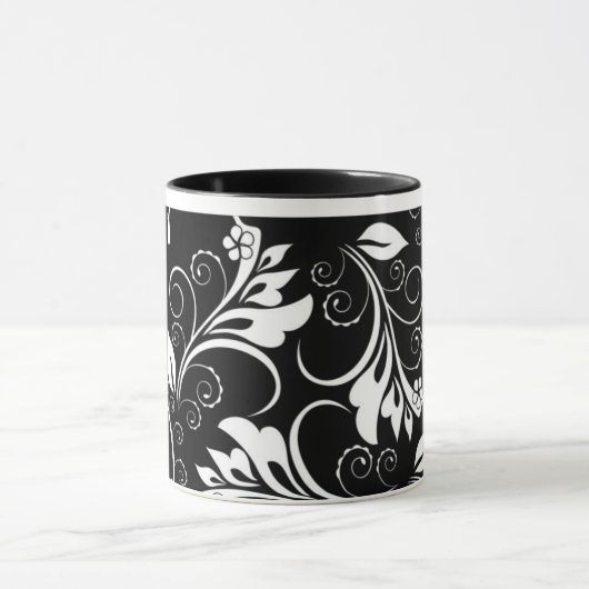 bloemen mok (Midden)