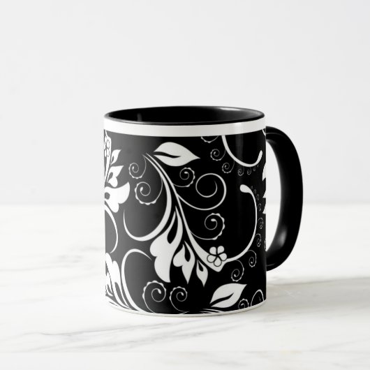 bloemen mok (Voorkant rechts)