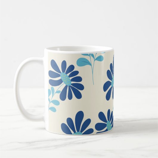 Bloemen mok (Links)