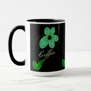 Bloemen Mok met groen