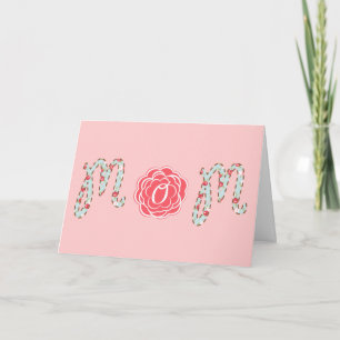  Bloemen Mom Moederdag Kaart