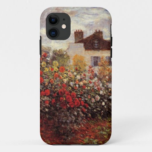 bloemen monet-tuin-in-argenteuil-zon Case-Mate iPhone case (Achterkant)