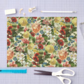  bloemen monogram bloem land tissuepapier (Craft)