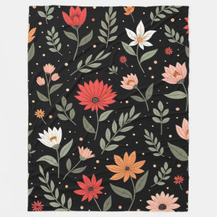 Bloemen  Mooi Modern Collectie Fleece Deken