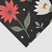 Bloemen Mooi Modern Collectie Tissuepapier (Detail)