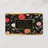 Bloemen  Mooi Modern Collectie Visitekaartje (Voorkant)