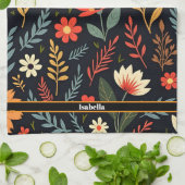 Bloemen  Mooi Populair Collectie Theedoek (Gevouwen)