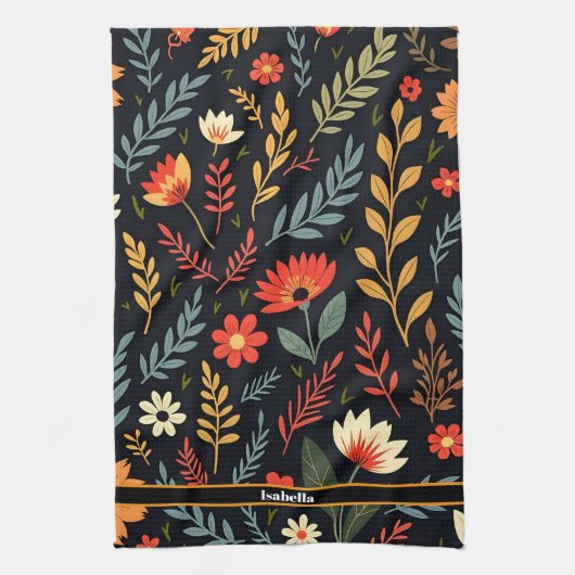 Bloemen  Mooi Populair Collectie Theedoek (Verticaal)