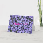 Bloemen & Mooie Paas Kaart (Voorkant)