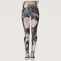 Bloemen Motief Yoga Leggins