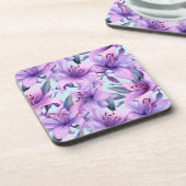 Bloemen Motieven Bier Onderzetter (Linkerzijde)