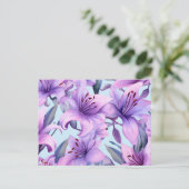 Bloemen Motieven Briefkaart (Staand voorkant)