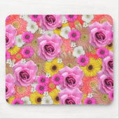 bloemen Mousepad Muismat (Voorkant)
