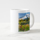 Bloemen | Mt. Rainier Wildbloemen Grote Koffiekop (Voorkant rechts)