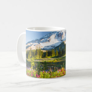 Bloemen   Mt. Rainier Wildbloemen Koffiemok