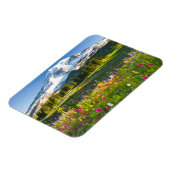Bloemen | Mt. Rainier Wildbloemen Magneet (Linkerzijde)