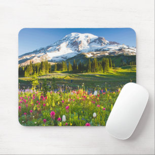 Bloemen Mt. Rainier Wildbloemen Muismat