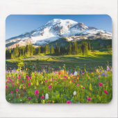Bloemen | Mt. Rainier Wildbloemen Muismat (Voorkant)