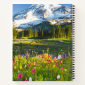 Bloemen | Mt. Rainier Wildbloemen Notitieboek (Achterkant)